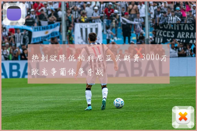 热刺欲降低帕利尼亚买断费3000万欧竞争葡体争夺战